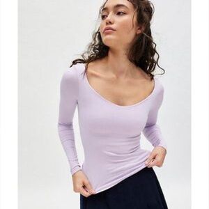 Urban Outfitters Out from Under lilac long sleeved top
